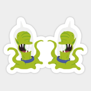 Kang and Kodos Laughing Sticker
